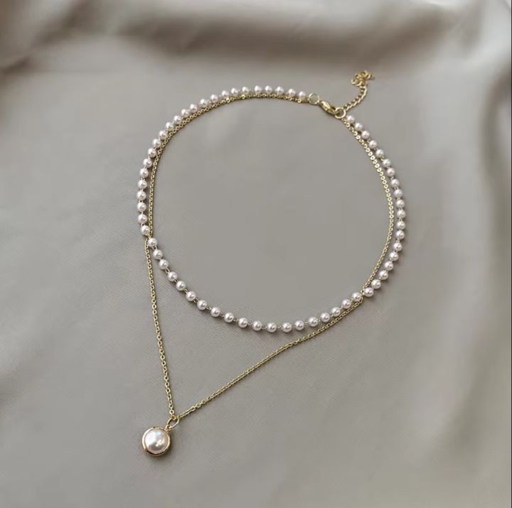 Necklaces%20/%20a%20Double%20Layer%20Necklace%20for%20Women%20and%20Girls%20-%20Image%203