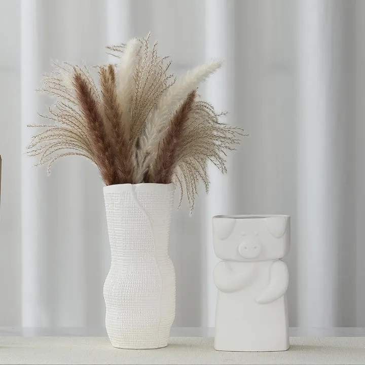 Nordic%20minimalist%20plain%20fired%20ceramic%20vase%20living%20room%20dried%20flowers%20flower%20arrangement%20abstract%20creative%20home%20decoration%20ornaments%20-%20Image%202