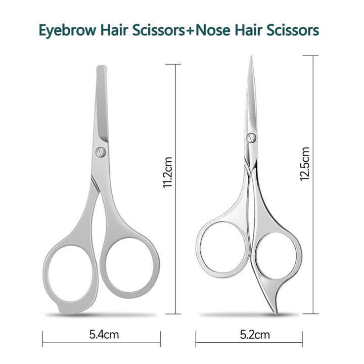 Facial%20Hair%20Scissors%20For%20Men%20Women,%20Stainless%20Steel%20Eyebrow%20Trimmer%20Nose%20Hair%20Cutting%20Scissors%20-%20Image%208