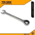 Tolsen 18Mm Ratchet Gear Spanner Fixed Head Combination Wrench Cr-V 15214. 
