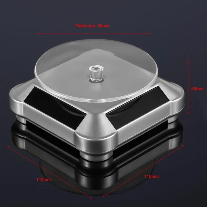 Solar%20Showcase-JD%20Weight%20Limit%20Max%20500g%20Solar%20Display%20Stand%20360%C2%B0%20Rotation%20Stage%20Classic%20Solar%20Showcase%20360%20Turntable%20Rotating%20For%20Jewelry%20Mobile%20Phone%20Watch%20Ring%20Camera%20Displaying%20Mount%20Stand%20-%20solar%20panel%20full%20set%20with%20battery%20-%20Image%206