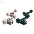 Skateboard Trucks and Wheels Set, 52mm Skateboard Wheels and Bearings Set, Skateboard Trucks 5", Skateboard Riser Pads, Skateboard Hardware Set.