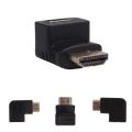 90 Degree Right Angle HDMI Male to Female Adapter.