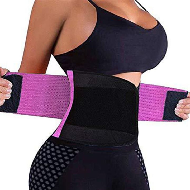 Sweat Waist Trainer Body Shape Shaper Modeling Belt Faja Girdle Tummy Slimming Fitness Corset Shapewear