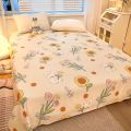 86M0 Household Brushed Bed Sheet Single Piece Double Washed Quilt Sheet Student Dormitory Single Child Thickened Modern. 