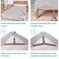 ADOREHOUSE Elastic Bed Sheet Grippers 4Pcs Clips For Bed Sheet Holder Hook Loop Clasps Straps Holder Bed Cover Suspend Fasteners. 