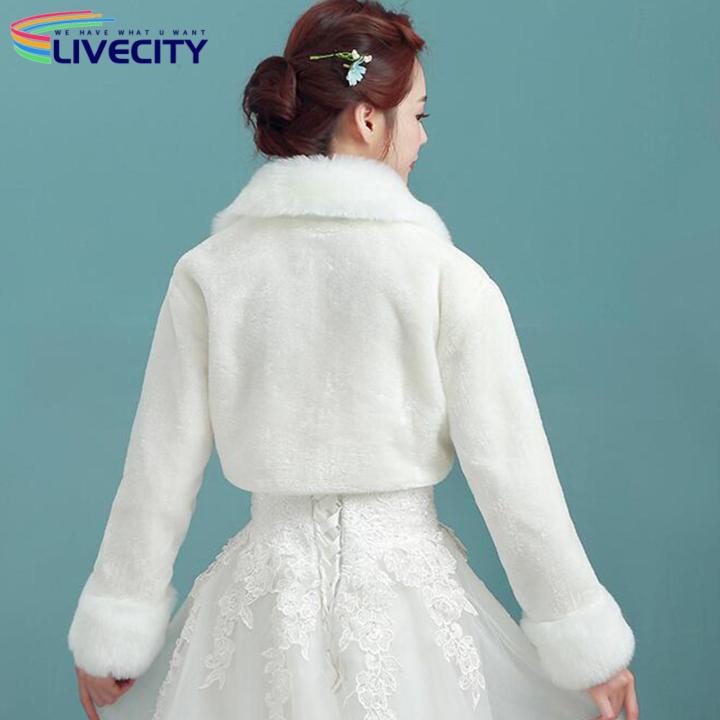 Wedding%20Bolero%20Coat%20White%20Cozy%20Wedding%20Bridal%20Cape%20-%20Image%209