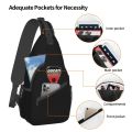 Super Bike Ducati Corse Sling Backpack Sling Bag Hiking Travel Chest Bag Daypack Men'S Crossbody Backpack Shoulder Bag Pouch. 