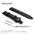 Watchband 12mm18mm 19mm 20mm 21mm 22mm 24mm Soft Calf Leather Watch Strap Alligator Grain Watch Band for Tissot Seiko.