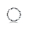 1PC 12G-20G Septum Piercing Surgical Steel Clicker Hinged Segment Ring Goth Nose Hoop Earrings Lip Ear Cartilage Helix Piercings. 