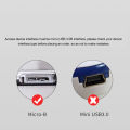 【Fast Ship】5Gbp High Speed Hard Disk Data Cable USB 3.0 To Micro B Adapter Converter For External HDD and SSD Hard Drive. 