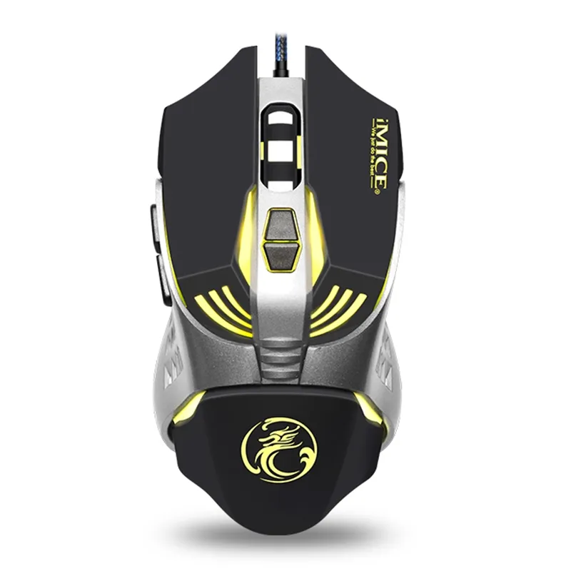 iMICE V5 GAMING ゲーミングマウス iMICE V5 USB 7 Buttons 4000 DPI Wired Optical Colorful