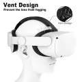 Facial Interface Bracket-1 * Removable VR Facial Interface Frame
1 * PU foam pad
1 * Anti-Leakage Nose Pad
1 * Protective Lens Cover
2 * Controller rocker cap-black. 