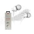 REMAX RM-501 In-ear Stereo Earphone Headphone With Mic For Smartphone - Black. 