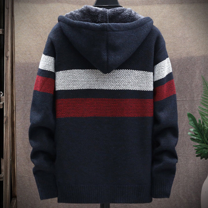 Warm%20Fleece%20Lined%20Hoodie%20Winter%20Zip%20Up%20Coat%20Jacket%20Sweatshirt%20Tops%20Mens%20Thick%20-%20Image%205