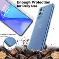 For oneplus 9 (1+ 9) Premium Silicone Case Crystal Clear Soft TPU Ultra-Thin Transparent Flexible Protective Mobile Phone Back Cover.
