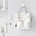 Cloth Wall Hanging Storage Bag Space-Saving Wall-Mounted Multi-Pocket Wall mounted Organizer Hanging Storage Basket for Home Organization Office Storage Bathroom Organizer College Dorms. 