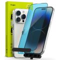 Ringke Tempered Glass Screen Protector for Apple iPhone 14 Pro (6.1 inch) - Full-Coverage Protector.