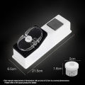 Qiunery Electric Knife Sharpener, Double-sided Sharpener With Anti Slip Base, Protective Cover, Powerful Motor Professional Electric Knife Sharpener Gift For Friend. 