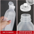Condiment Squeeze Bottles Squeeze Bottles Ketchup Bottles Squeeze for Sauces, Olive Oil Dispenser, 3-Pack 17 Oz (500ML). 