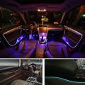 Car LED Strip Lights LED Multicolor RGB Car Interior Lights,5 in 1 with 236 inches Fiber Optic Ambient Lighting Kits. 