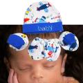 3Pcs/Set Baby Hat Gloves Socks Set Soft Cotton Newborn Baby Accessories (Color as per stock). 