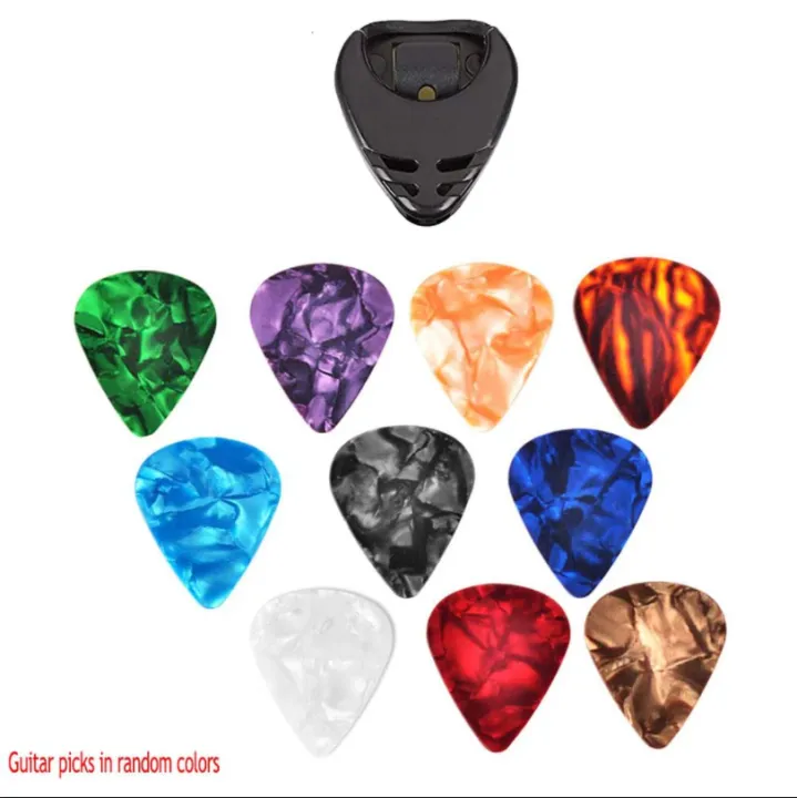 10Pcs%20Guitar%20Picks%20And%20Pick%20Holder%20-%20Image%204