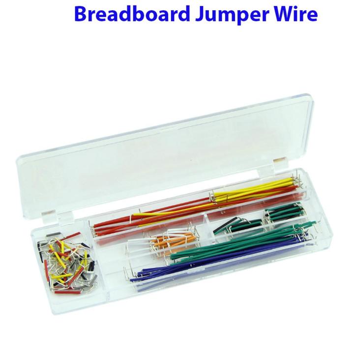 140 pcs U Shape Solderless Breadboard Jumper Cable Wire Kit for Arduino