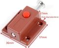 4 pcs Automatic Spring Loaded Cabinet Door Bolt Lock Push Button - 245205696. 