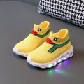 Zapatillas LED Light Child Luminous Shoe New Cute Girl Sports Shoe Cartoon Boy Casual Shoes Breathable Child Shoes Kid Sneakers. 