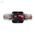 3x60A -Line DC Circuit Breaker Manual Reset Stereo/Audio/Car/RV Fuse Holder. 