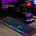 Gaming Keyboard Rgb Lighting T-Wolf T20 Gaming Keyboard - Elevate Your Gaming Experience With Dynamic Rgb Lighting Effects. 