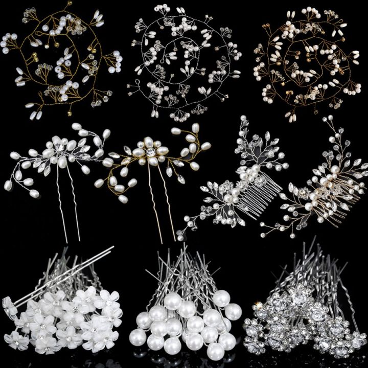Crystal%20Pearl%20Hairpin%20Hair%20Vine%20Tiaras%20Headpiece%20Hair%20Comb%20Pins%20Hair%20Clips%20Wedding%20Bridal%20Rhinestone%20Jewelry%20Hair%20Accessories%20-%20Image%204