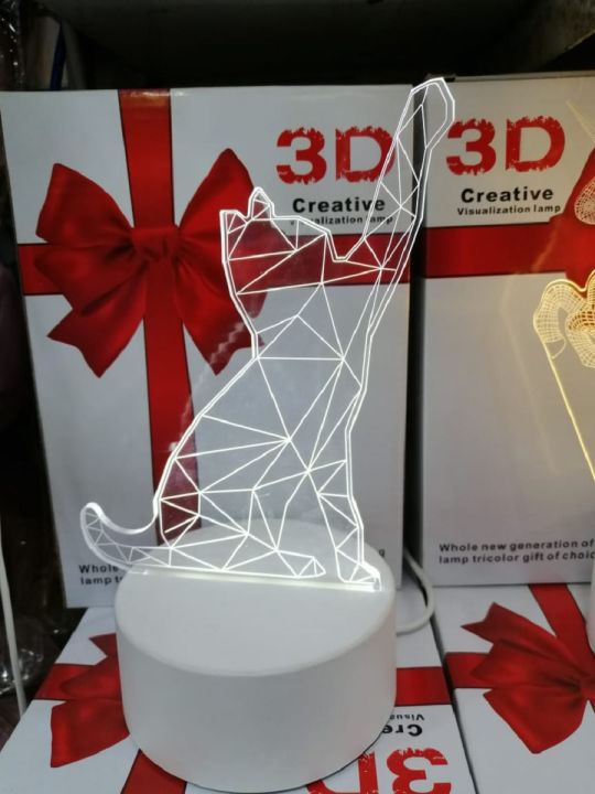 3D%20Acrylic%20Night%20Light%20LED%20Light%20Table%20Bedroom%20Lamp%20Graphic%20lights%201%20Pcs%20-%20Image%202