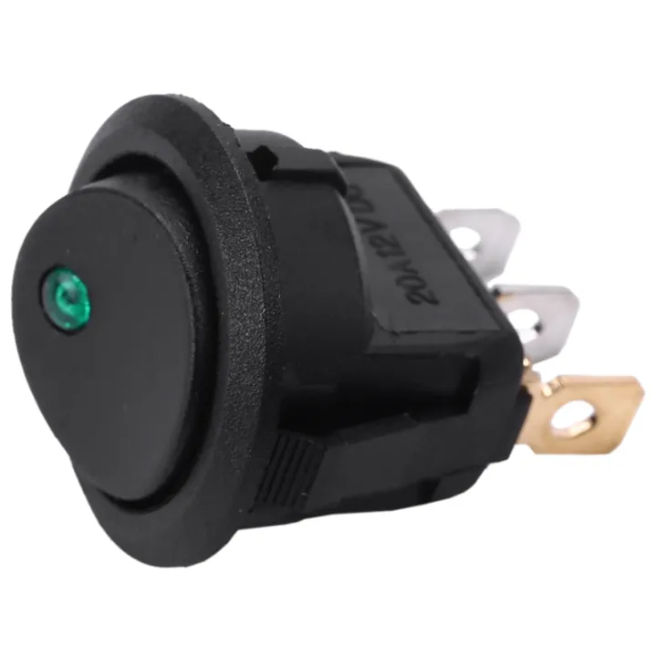 32PCS%20LED%20Dot%20Light%2012V%20Car%20Auto%20Boat%20Round%20Rocker%20ON/OFF%20TOGGLE%20SPST%20SWITCH%20-%20Image%206