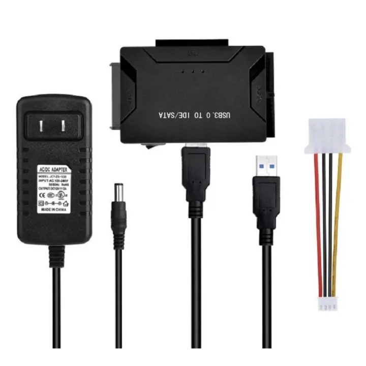 SATA/IDE%20to%20USB%203.0%20Adapter%20Hard%20Drive%20Adapter%20Cable%20Converter%20for%202.5/3.5%20Inch%20SATA%20and%20IDE%20HDD%20Support%206TB%20For%20PC%20Macbook%20-%20Image%202