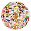 63 Cartoon seventeen Food Avatar Sticker SVT Member DIY Phone case ipsd Waterproof Small Stickers. 