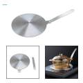 Gas Stovetop Heat Diffuser Plate Metal for Resturant Home Induction. 