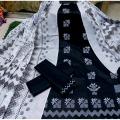 Cotton Unstitched 3pc Suit for Women All Season High Quality Cotton Exclusive  Skin Print Fashionable Stylish Comfortable Available in Multiple Colors. 