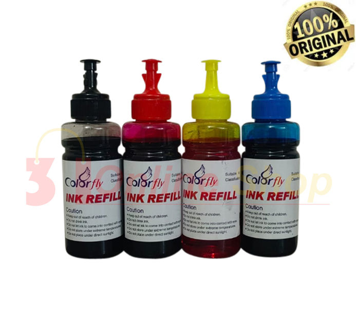 Colorfly Ink Refill Legend All Color For Printer Ink 4 Color 4 pcs ...