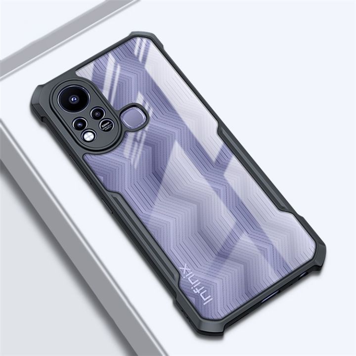 Back%20Case%20Cover%20for%20Infinix%20Hot%2011s%20(Shockproof%20with%20Polycarbonate%20Clear%20Panel%20%7C%20Professional%20Black)%20Wirless%20Case%20-%20Image%206