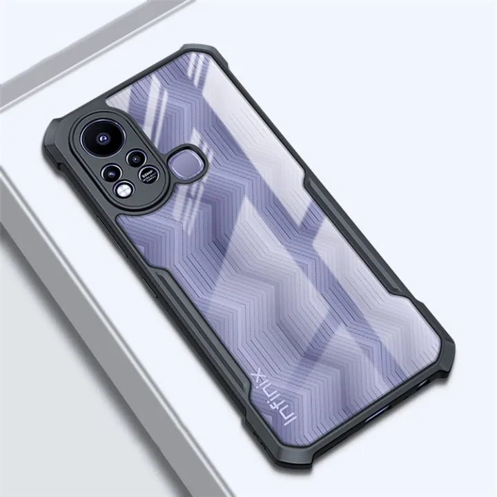 Back%20Case%20Cover%20for%20Infinix%20Hot%2011s%20(Shockproof%20with%20Polycarbonate%20Clear%20Panel%20%7C%20Professional%20Black)%20Wirless%20Case%20-%20Image%206