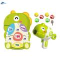 Sticky Ball Target Toy Garden Party Games with Board for Toddlers Kids Girls Dinosaur 9Pcs. 