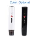 Handheld Vacuum Sealer Machine Portable USB Charging Cordless 2-in-1 Manual Handheld Vacuum Pump with 5pcs Sous Vide Bags for Food Storage and Preservation BPA-Free. 