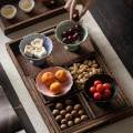 Ceramic Footed Bowl Table Centerpiece Lotus Shaped Dessert Cake Serving Bowl for Dining Table Home.