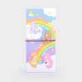 Daiso Korea CareBear Sticker Storage File (30 Pockets) Sticker Collector Photocard Binder Decorating a Diary. 