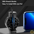 X16 Mobile Cooler For Gaming Universal Size Mini Cooling Fan for All Gaming Phone.