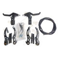 Bicycle V Brake MTB,Cable Wire and Break Lever Full Set. 