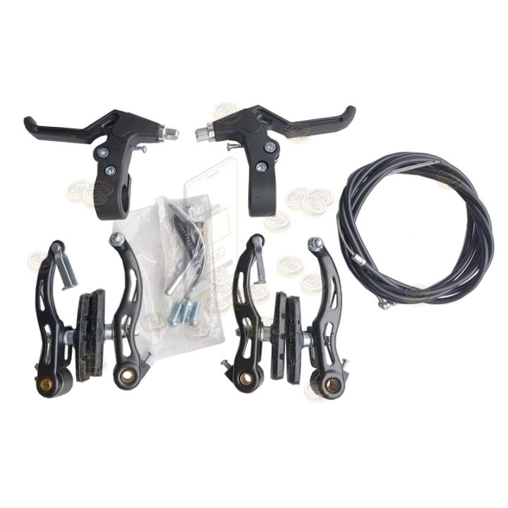 Bicycle%20V%20Brake%20MTB,Cable%20Wire%20and%20Break%20Lever%20Full%20Set%20-%20Image%204