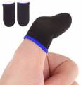 2 pcs / 1 Pair Breathable Mobile Gaming Finger Sleeve Press Trigger Game Controller Sweatproof Gloves for Mobile Gaming. 